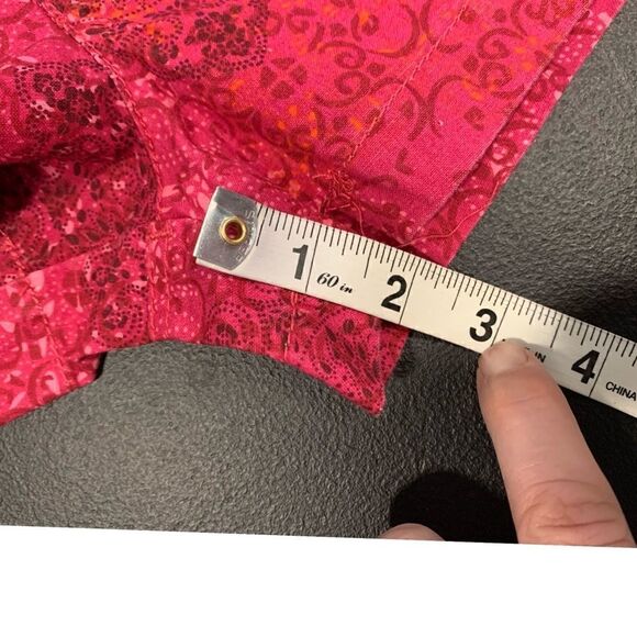 $5 ADD ON ITEM/NWT Bongo fuschia print shorts size 5 - Picture 6 of 11